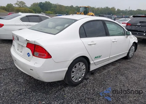 2008 Honda Civic Gx из США, поврежденный, VIN 1HGFA46578L000400